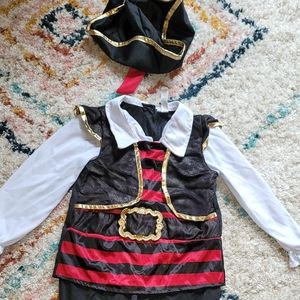 Boys pirate costume xs